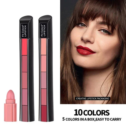 5 in 1 Velvet Matte Lipstick