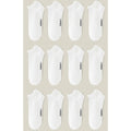 Ozzy Socks Men's Seamless Socks - Pack of 12, White, Size 40/44 - Comfortable Footwear for Men